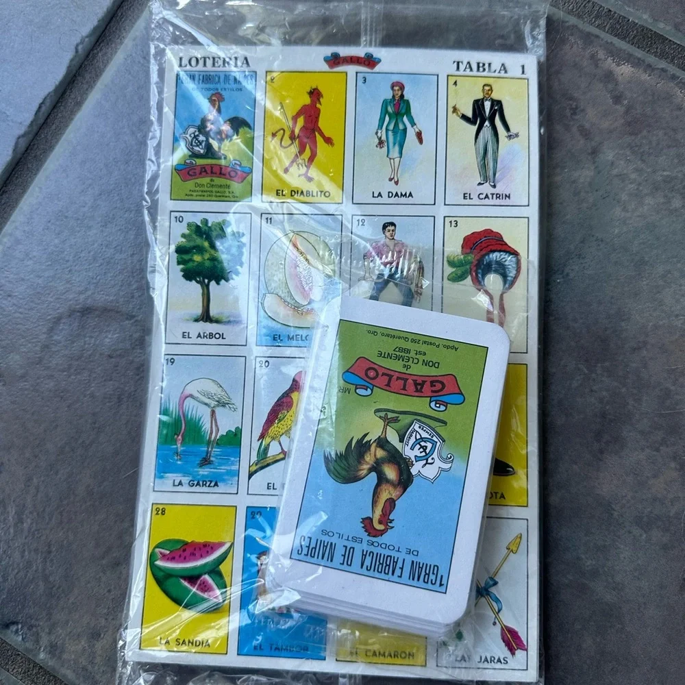 New In Package Loteria Mexican Bingo Game Authentic Don Clemente